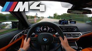 2021 BMW M4 (G82) Manual (0-285km/h) POV- TOP SPEED, Acceleration TEST