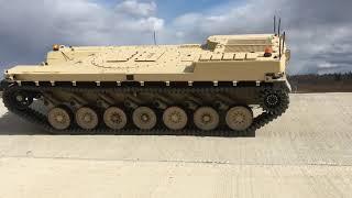 Type-X Robotic Combat Vehicle Mobility tests