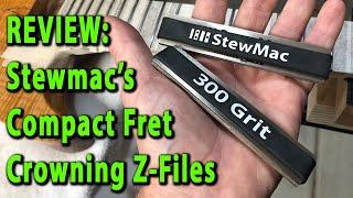 The Stewmac Compact Fret Crowning Z Files