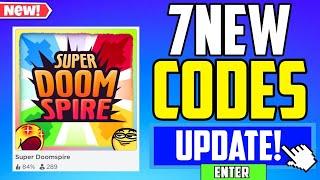 *SECRET UPDATE!* | SUPER DOOMSPIRE CODES 2023