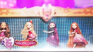 Power Princess Shining Bright Stop Motion Video | Dragon Games | Ever After High