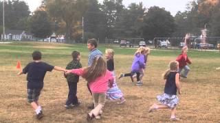 Elementary "Blob Tag" Game  1st Grade UMS PE