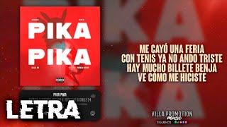 LETRA | Pika Pika | Estudio 2024  Chuyin & Fuerza Regida & Jorsshh & Calle 24