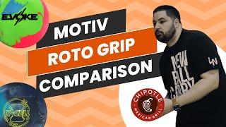 Comparing Brands! Motiv Evoke vs Roto Grip X Cell