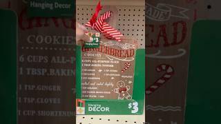 Gingerbread home Decor Finds at Family Dollar