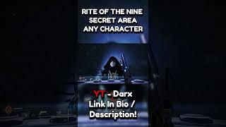 RITE OF THE NINE SECRET AREA USING SIMPLE SPARROW TECH
