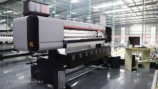 Locor Deluxejet 10ft 3.2m Heavy Duty Large Format Printer with four i3200 E1/A1 print heads