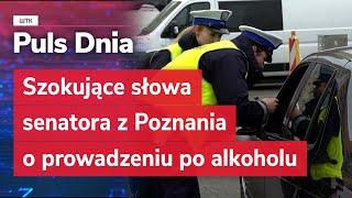 Szokujące słowa senatora z Poznania o prowadzeniu po alkoholu. „Każdemu może się zdarzyć”