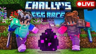 [EN]  IT'S TIME FOR CHALLY'S MINECRAFT EGG RACE (DAY 1) | Minecraft | !qotd !socials !charity
