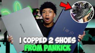 I COPPED 2 SHOES FROM PANKICK... (Shoe Unboxing + Try On)