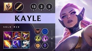 Kayle Mid vs Yone - EUW Grandmaster Patch 25.12