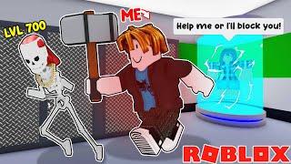 Undercover Troll: Pranking a YouTuber Live on Roblox Flee the Facility!