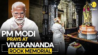 Prime Minister Modi prays at the iconic Vivekananda Rock Memorial in Kanyakumari | WION Originals