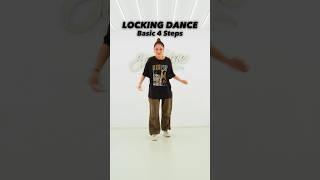 LOCKING DANCE simple 4 Steps you should try!!! #dancetutorial