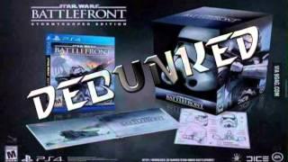 Star Wars Battlefront Collector's Edition Real? Nope...it's not