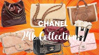 Chanel 24K Bag Collection | Chanel 2024 Fall Winter Bags | Carmel & Shearling 