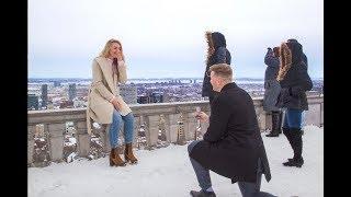 Our Proposal--- How he did it in Montreal. Epic Proposal