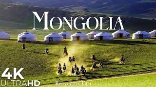 Mongolia 4K Relaxation Film - Silk Road - Peaceful Relaxing Music - Nature 4k Video UltraHD