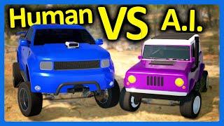 HUMAN vs AI - Who Can Build The Better Offroader in BeamNG?!?