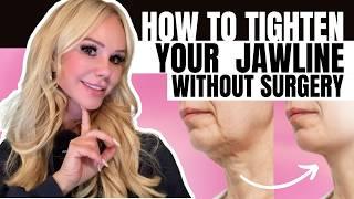 Look 10 Years Younger With a SNATCHED Jawline: NON SURGICAL Jawline Tightening