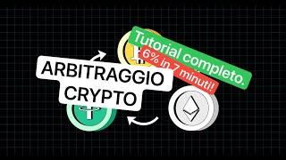 Arbitraggio di criptovalute | Strategia semplice con rendimenti elevati