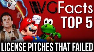 Top 5 License Pitches That Failed - VG Facts Top Lists