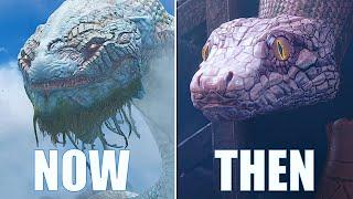 World Serpent Survives Ragnarok (All Jormungandr Cutscenes) - God of War 4, God of War Ragnarok