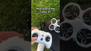 How loud is the the Cetus X fpv drone?  #drones #dronevideo #fpvdrone #fpv #fpvfreestyle #fpvlife