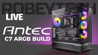 $1800 Step-By-Step Antec C7 ARGB Gaming PC Build Guide (7800x3D / 4070 Super)