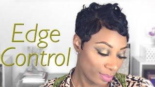 Edge Control | Short Hair Tutorial | Kaye Wright