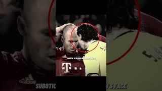 Arjen Robben Revenge on Subotic in Champions League Final #shorts