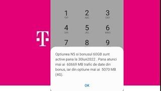 Cum sa imi verific creditul minutele si internetul la Telekom Romania?