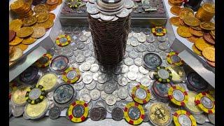 King of the Coin Tower Battling inside the High Limit Coin Pusher!