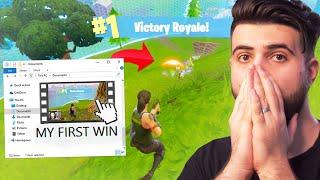 I finally found my FIRST Fortnite win... (3 YEARS LATER!)