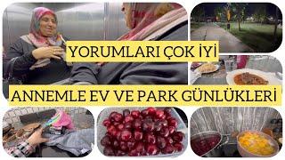 YORUMLARI ÇOK İYİANNEMLE DİYARBAKIR GÜNLÜKLERİ-PARKTA AKŞAM ÇAY-SOHBET KEYFİ️