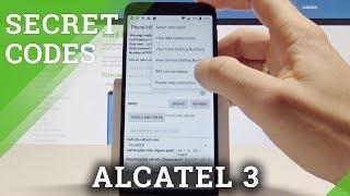 Secret Codes ALCATEL 3 - Hidden Mode / Secret Info / Advanced Options