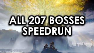 Elden Ring All Bosses Speed Run Including DLC