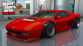 GTA 5 Online - Grotti LSCM Cheetah Classic (Ferrari Testarossa) - DLC Vehicle Customization