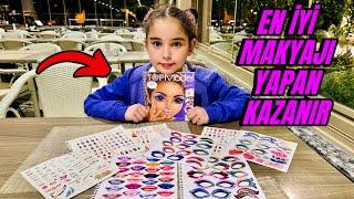 MAKYAJ YAPTIK AMA ELİF SİNEME DEĞİL !! RESİME MAKYAJ ETKİNLİĞİ YAPTIK !!