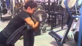 Priscilla Smith Bicep Superset