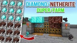 AUTOMATIC 1.20 DIAMOND/NETHERITE FARM/DUPER for Minecraft 1.20 Bedrock/Pocket Edition/Java/Xbox/PS4