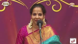 Vocal Concert of  Dr.K.Gayatri  – Mudhra’s NAVARATHRI VAIBHAVAM - DAY 4