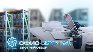 БЫСТРЫЙ ВИДЕООБЗОР ОФИСА CRYPTAO | МОСКВА | МАЙНИНГ