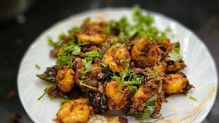 Tawa prawn #garlicflavor # Ingredients in description