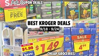 BEST KROGER DEALS | KROGER MEGA EVENT | EASY COUPON DEALS TO SAVE MONEY | 9/18 - 9/24