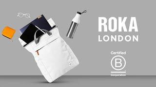 ROKA London Finchley Backpack Mist