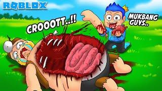 PANDU GAMING MAKAN DAGING AK UNAT HIDUP HIDUP DI ROBLOX!!!