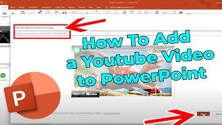 How To Add a YouTube Video to PowerPoint Slides