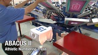 Abacus II  Athletic Numbering System - M&R Screen Printing Equipment