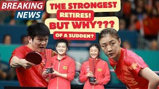 Fan Zhendong and Chen Meng Retires from International Table Tennis!